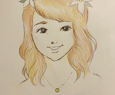 似顔絵描きます 手書き感満載！ふんわりリアルテイスト イメージ1