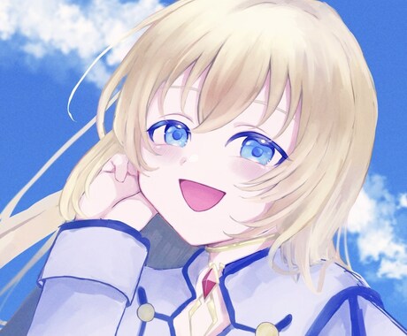 低価格で可愛いからかっこいいアイコン描きます 目が惹かれる暖かみのあるイラストお届けします！ イメージ1