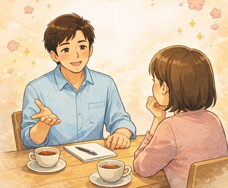 初めてでも安心⭐️元教員が1分〜何でも相談のります 話し相手、雑談、愚痴、悩み相談等、話すときっと楽になります！ イメージ2