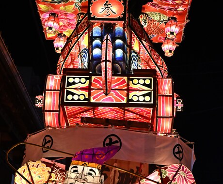 南砺市福野夜高祭大行燈の写真を提供します ワクワクが止まらない！福野夜高祭（宵祭り） イメージ2