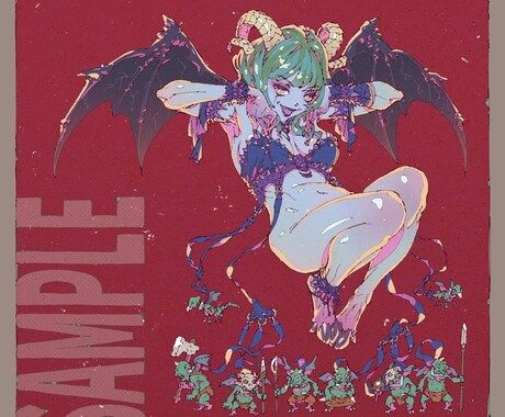 キャラクターイラストを制作します 繊細かつハネたラインアートでコミック調のイラストをどうぞ。 イメージ2