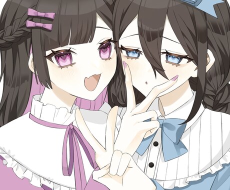 透明感のある可愛いイラストを描きます サムネ◎アイコン◎ まずはお気軽にご相談ください イメージ2