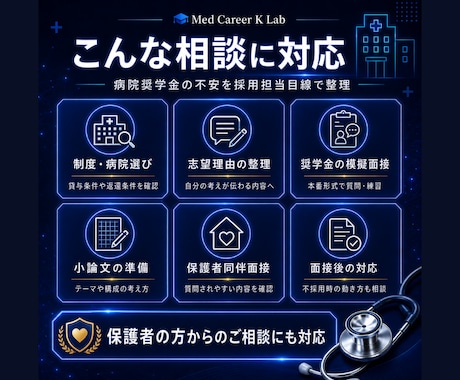 病院奨学金の面接対策を現役採用担当が行います 看護学生向け｜面接練習・志望理由・制度選びまで相談可能 イメージ2