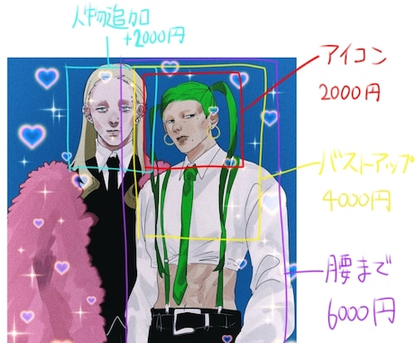 商用ok　少しダークな一枚絵描きます リアル寄りだけどリアルすぎないイラストが得意です！！ イメージ2