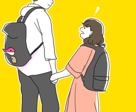 カップルイラスト描きます イメージ1