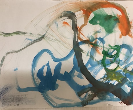 宮本大愛くんの作品　“夕暮れの海” をのせます 宮本大愛くんの作品　夕暮れの海 イメージ1