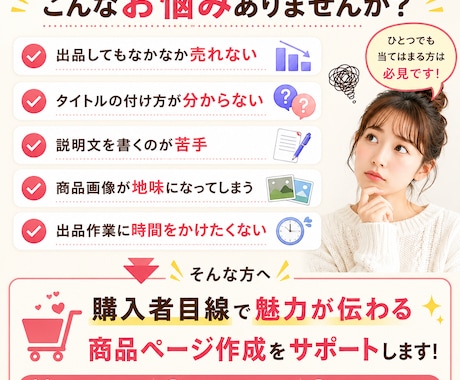 フリマ向け売れやすい商品ページを作成します 商品画像から説明文までまとめて対応 イメージ2