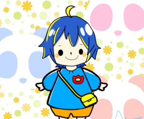 ミニキャラ描きます フレームの制作も受け付けます。 イメージ2