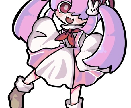 女の子を描きます メルヘンチックでガーリーな可愛い女の子を描きます イメージ2