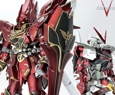 積みプラを高品質で完成！ガンプラ製作代行します 積みプラ等を丁寧に完成させます。全塗装・簡易改修も対応！ イメージ1