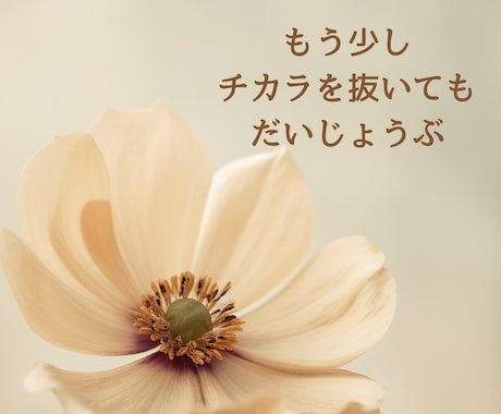 私これでいいのかもと思える時間をお届けします ☆☆安心して本音を話せる対話で、心をそっとほどきます☆☆ イメージ2