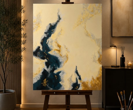 世界に1枚のインテリア絵画を届けます 幻想的でどこか非現実的な絵画を イメージ1
