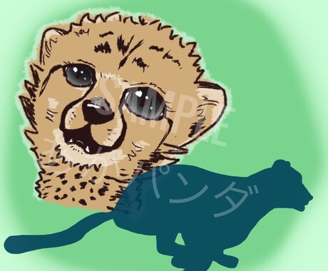 かわいい動物アイコン描きます あなたのお気に入りの動物でSNSアイコンを彩ってみませんか？ イメージ2
