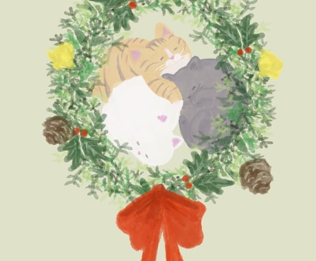 ペットのほんわか可愛いイラスト描きます うちのペットをかわいいタッチの絵でアイコンや壁紙に！ イメージ2