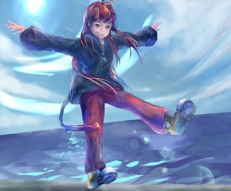 カラフルなイラスト描きます ハイクオリティなイラスト欲しくない？(背景付き◎) イメージ2