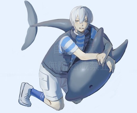 2人組まで追加料金なし！雰囲気あるイラスト描きます 薄暗い、儚い空気感のあるイラストが得意です。漫画も描けます。 イメージ1