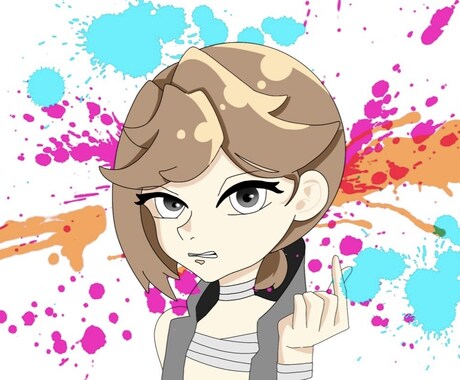 POPなイラスト描きます イメージ1