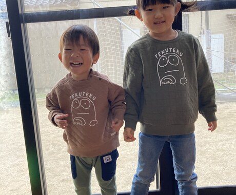お子様の落書き、洋服にプリントします 自分が紙に描いた絵が洋服に！思った以上に子どもが喜びます！ イメージ1