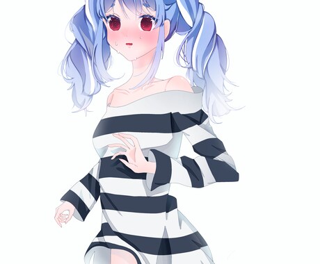 1枚絵.サムネ.歌ってみた描きます 筆も早い方なので期限も柔軟に対応可能です イメージ2