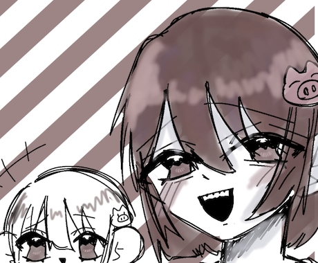 夢絵、アイコンなんでも作ります 夢絵、アイコンが欲しい方向けですあなただけのイラスト描きます イメージ1