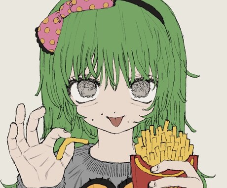 SNS用アイコン・オリジナルキャラ描きます アイコンにぴったりなイラストを提供します！ イメージ1