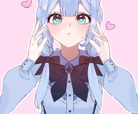 商用込！透明感溢れる魅力的なイラストを描きます ︴小物または表情差分を1つ無料でプレゼント！ イメージ1