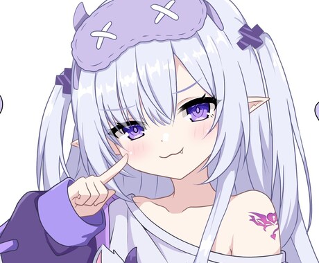 可愛いアニメ塗りアイコンを制作します 思わず目を引く可愛いアイコンを描きます！ イメージ1