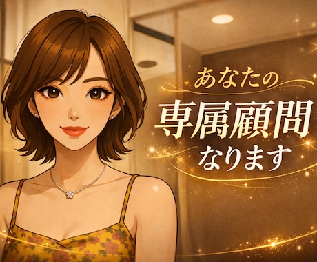 水商売で人生を変えたい人の相談にのります あなたの専属顧問として1カ月みっちりサポートします♡ イメージ1