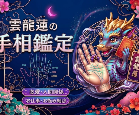 手相鑑定（LEVEL2）承ります 元お坊さん鑑定師が手相鑑定（5000文字程度） イメージ2