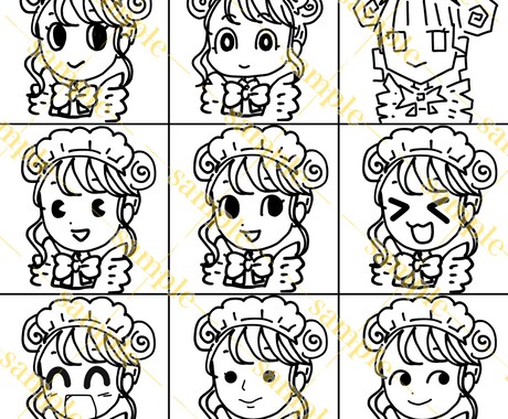 韓国風マンガ調似顔絵イラスト描きます 韓国で大バズり中！格安設定◎SNSアイコンに使用OK イメージ2