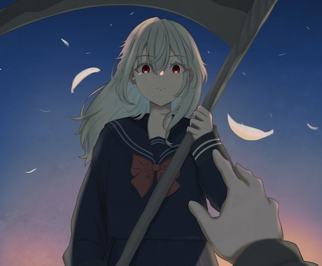 ストーリー性のある一枚を描きます 絵を見た人が印象に残る作品を納品します イメージ2