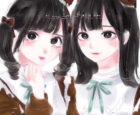 sns用アイコン描きます 等身〜デフォルメまで対応しております！ イメージ2