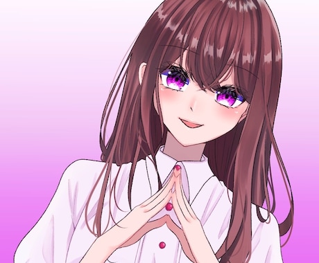 月に2枠限定コミコミ価格アイコンお描きします キラ瞳☆透明感のイラスト！商用利用も可！アイコン作成☆ イメージ2
