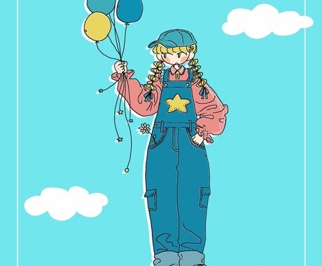 ゆるくて可愛いイラスト描きます 挿絵、アイコン、ヘッダー、ミニキャラなどのイラストを描きます イメージ2