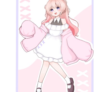 可愛いイラストを制作します 背景透過無料！！1枚絵やSDイラストお描きします！ イメージ2