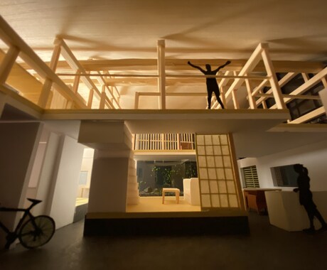 現役建築学生がつくる建築模型を販売しています 主に住宅(白模型・スタディ模型など)を作成します。 イメージ2