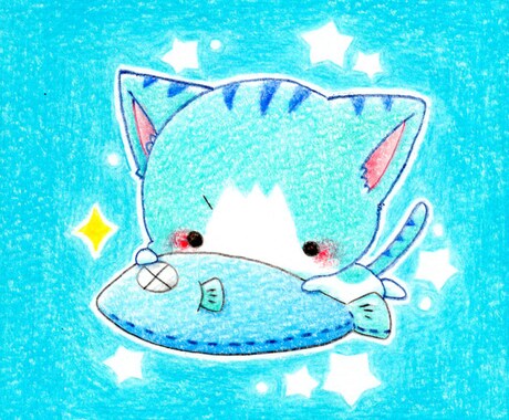 原画購入OK☆もちっとゆる可愛い動物描きます SNSアイコン・大切なペットちゃん等大切に描かせて頂きます☆ イメージ1