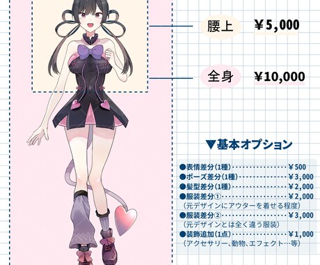 ゲームやVTuber、一枚絵などに！立ち絵描きます TRPG、アイコン、IRIAM、配信用イラスト等に是非♩ イメージ2