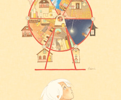 世界感を詰め込んだイラストをお描きします 配信音源ジャケット、動画サムネイルなどに。 イメージ2
