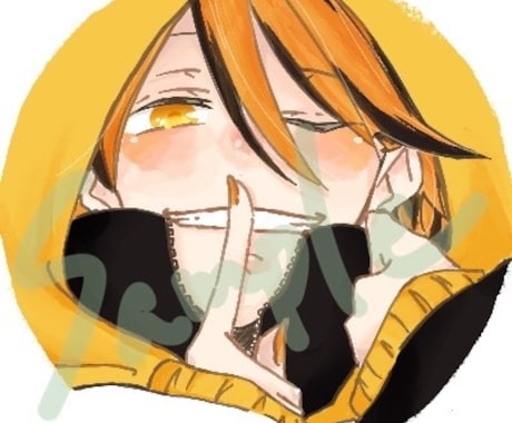 等身キャラオリジナルSNSアイコン描きます 自分だけのオリジナルアイコンはいかがですか？ イメージ1