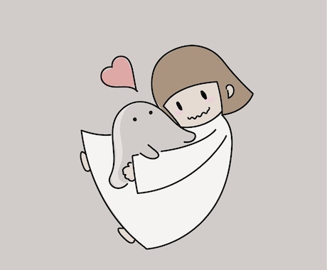 ゆるくてレトロ可愛い イラスト描きます イメージ1