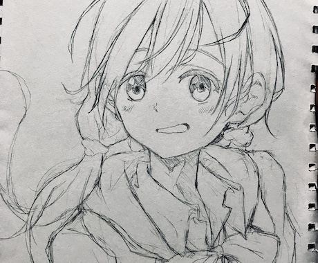 ラフ作成/下書き描きます イラストのラフ作成、下書き描きます イメージ1