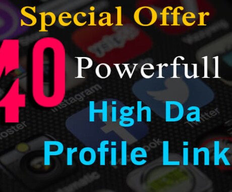 最新SEO戦略！40 SEOバックリンクします 40 HIGH DA　SEOバックリンクサービスです。 イメージ1