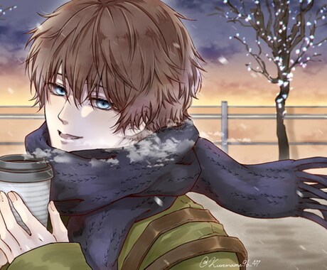 イラストお描きします きれいかっこいい系などを描きます イメージ2