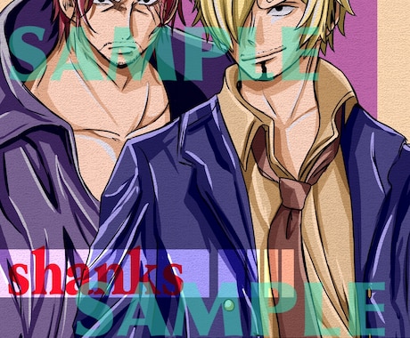 あなたの好きなキャラクター描きます 版権イラスト専門サービスです。 イメージ2