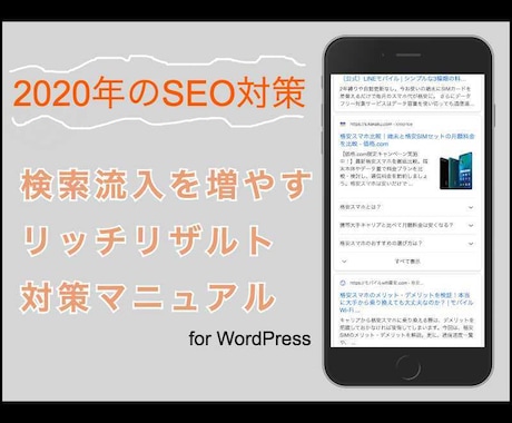 30分でできる2020年のブログSEO教えます リッチリザルトでサイトのアクセス数を増やす イメージ1