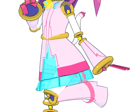 あなたのキャラを3D化します デスクトップマスコットやVtuberを始めたい方にも イメージ2