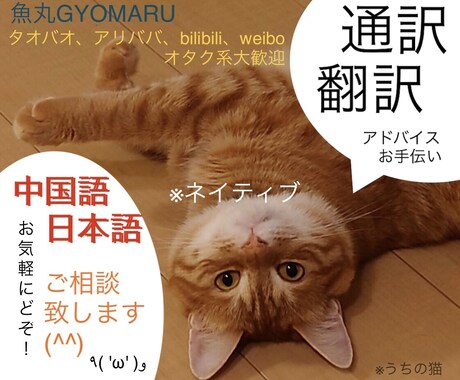 中国語⇄日本語 ネイティブが翻訳サポートします 翻訳通訳文章添削交渉 etc.. イメージ1