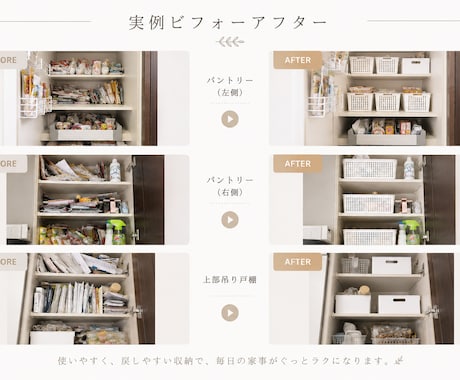 収納1箇所プラン提案します キッチン・洗面台・子ども用品・クローゼット等お聞かせください イメージ2