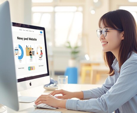 WordPress簡易サイトを制作します 個人事業主向け、シンプルで見やすいサイト イメージ2